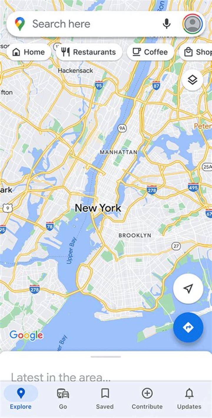 Where are Google Maps offline stored?