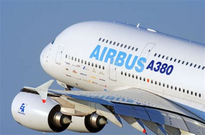 Where does the a380 Airbus fly to?