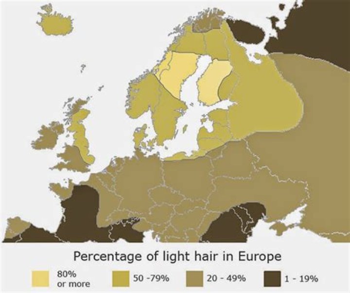 Where does the blonde gene come from?