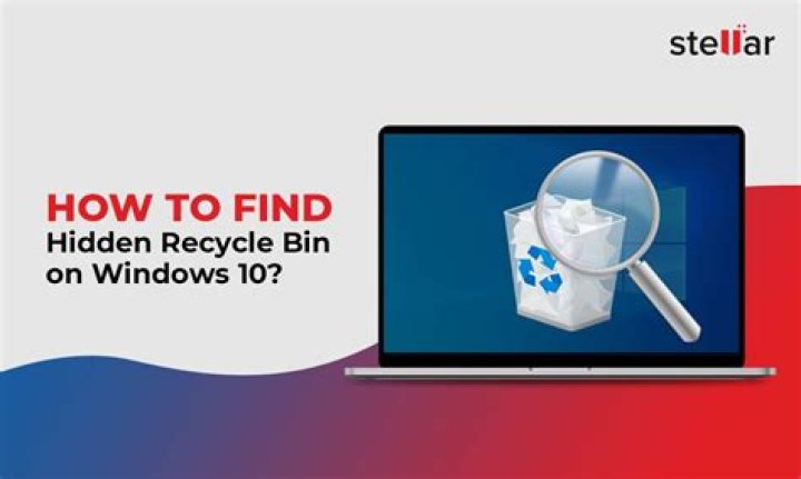 Where is hidden recycle bin?