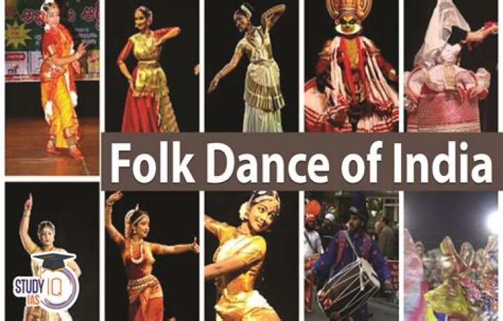 Which are the folk dances of India?