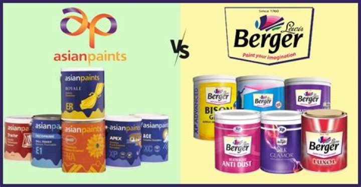 Which paint is best Berger or Asian?