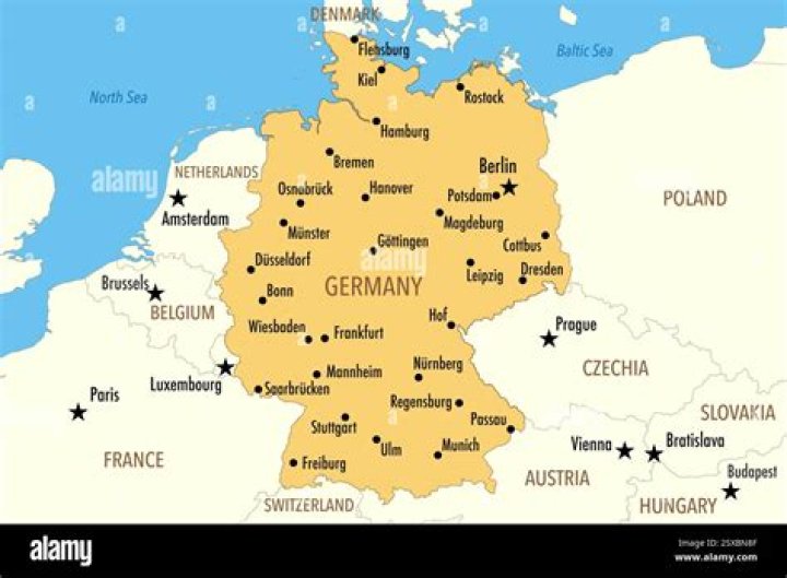 Which state is closest in size to Germany?