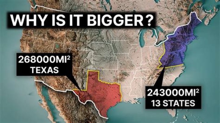 Why are the western states bigger?