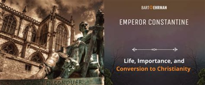 Why did the Emperor Constantine convert to Christianity quizlet?