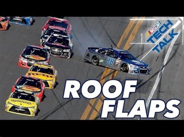 Why do Nascars have flaps?